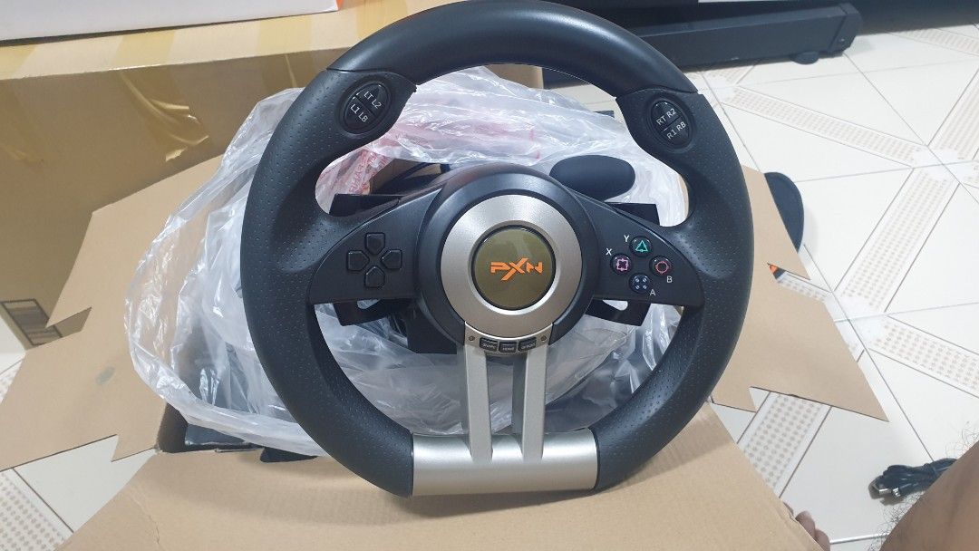 PXN Racing wheel, Video Gaming, Gaming Accessories, Controllers on