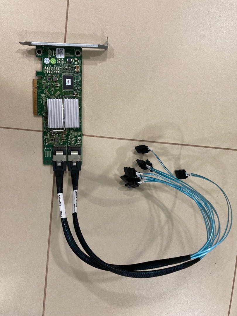 Raid controller with cables, Computers & Tech, Parts & Accessories