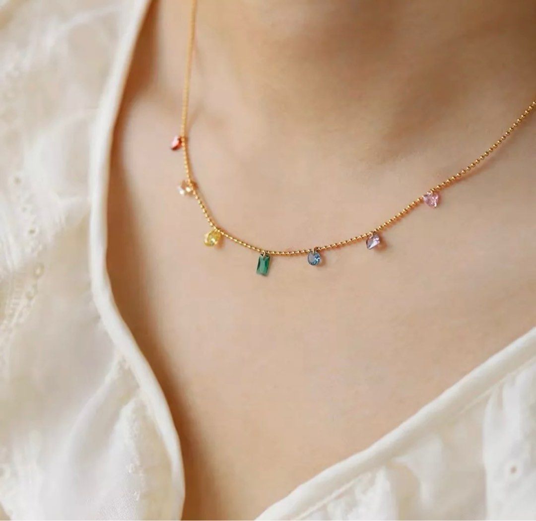 Rainbow gemstone new arrivals jewelry