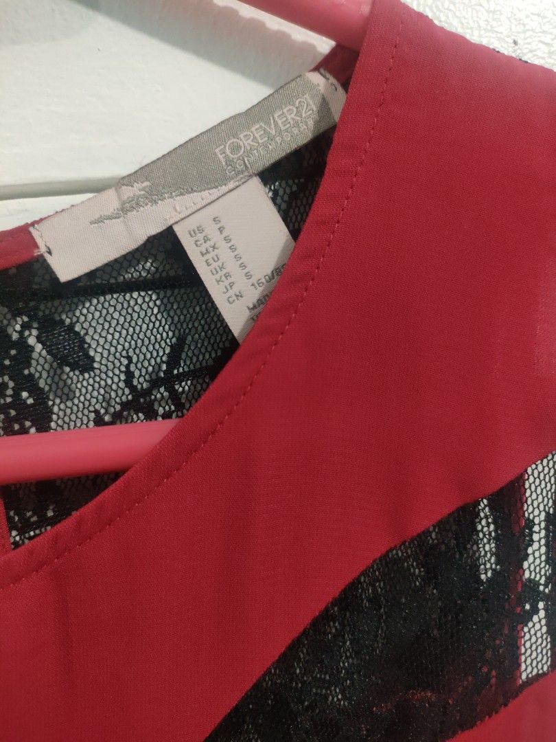 Red Dress for Party/Events (Category: Dresses) located in Taguig. Submitted by shoppers.haven (Listing ID 1229287733, Image 3). Description: Used twice for 2 events (office and personal) Garterized waistline and above the knee Delivery fee c/o buyer RFS:It doesn't fit me now.
