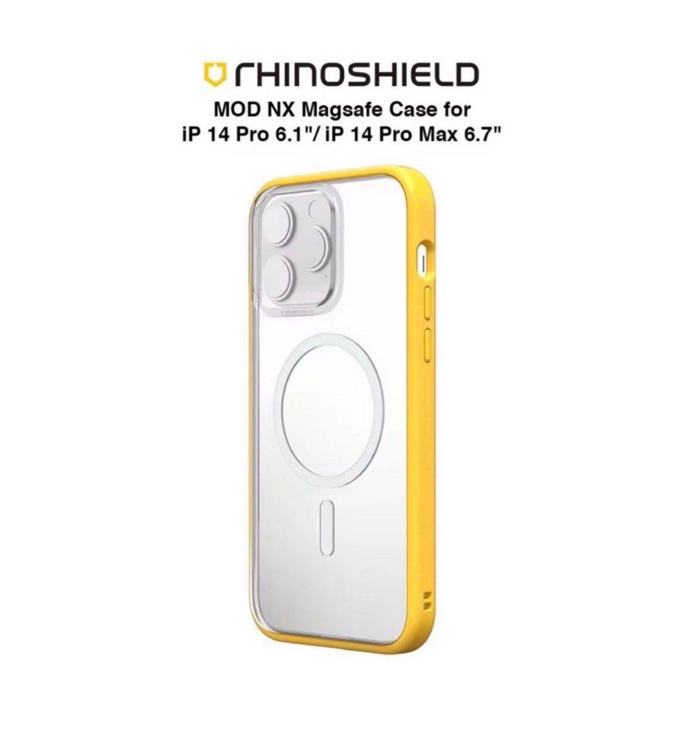 RhinoShield Mod NX Magsafe iPhone 14 Pro Max, Mobile Phones & Gadgets,  Mobile & Gadget Accessories, Cases & Sleeves on Carousell