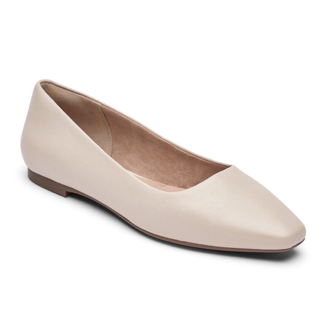 ROCKPORT Women s Total Motion Laylani Plain Ballet Flat