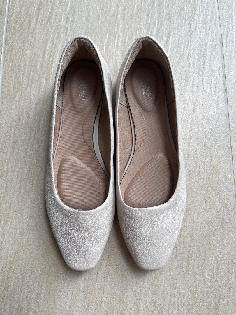 Rockport women's total motion ballet flat sale