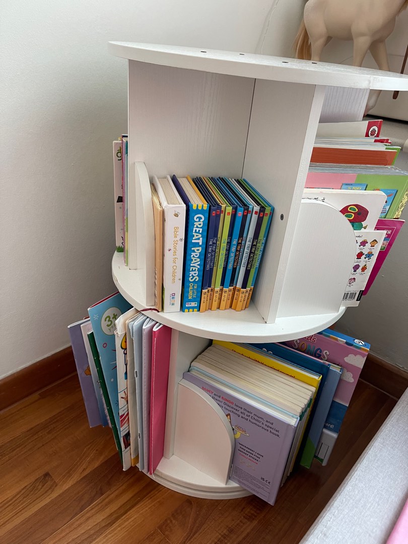 Rotating Kids Bookshelf, Babies & Kids, Baby Nursery & Kids Furniture