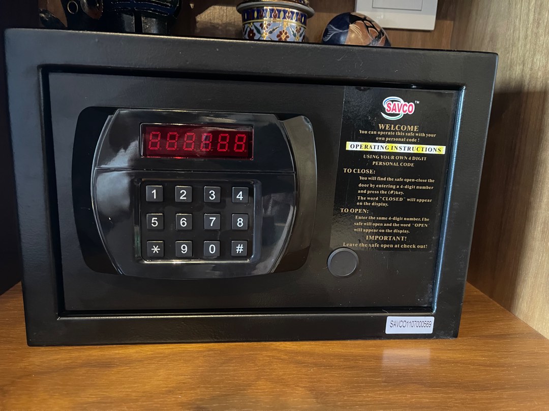 Savco safe box A4, Furniture & Home Living, Security & Locks, Safe on