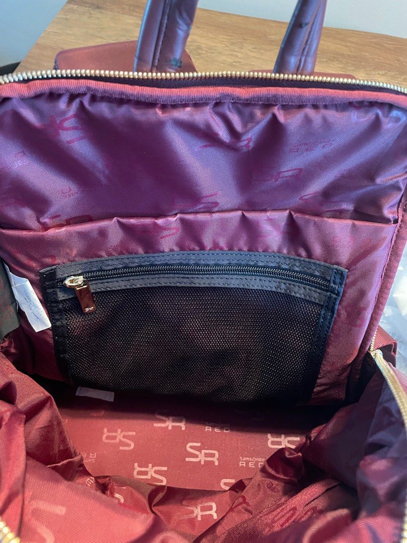Samsonite Red, Women's Fashion, Bags & Wallets, Backpacks on Carousell