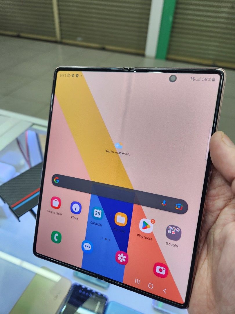 Samsung Z Fold 2 5G (12+256gb) Used, Mobile Phones & Gadgets, Mobile