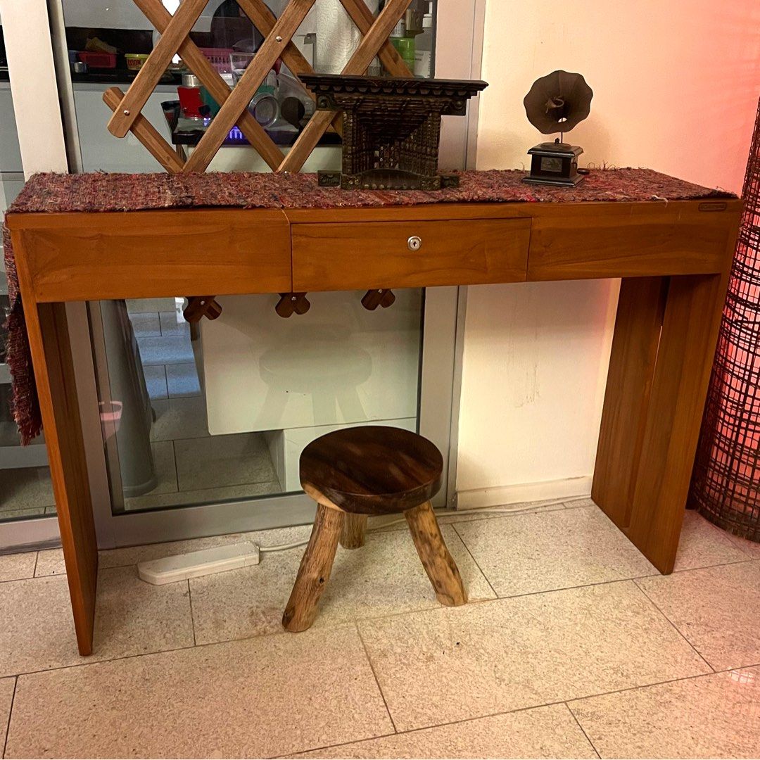 Scanteak console best sale table