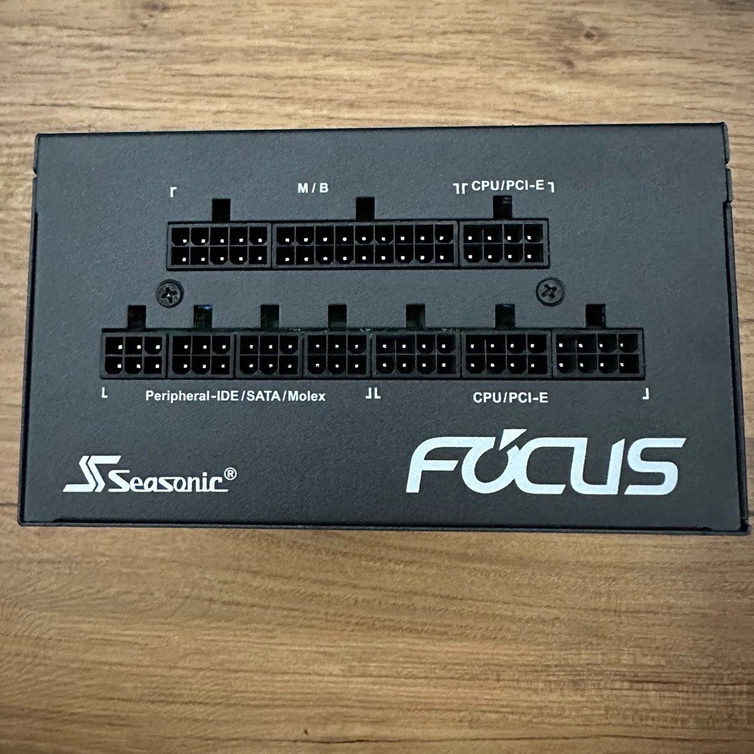 Seasonic 750W Fully Modular ATX PSU Focus 80+ Gold Power Supply Unit GX ...
