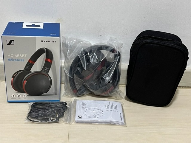 Sennheiser HD458BT ANC Headphones (Like NEW), Audio, Headphones ...