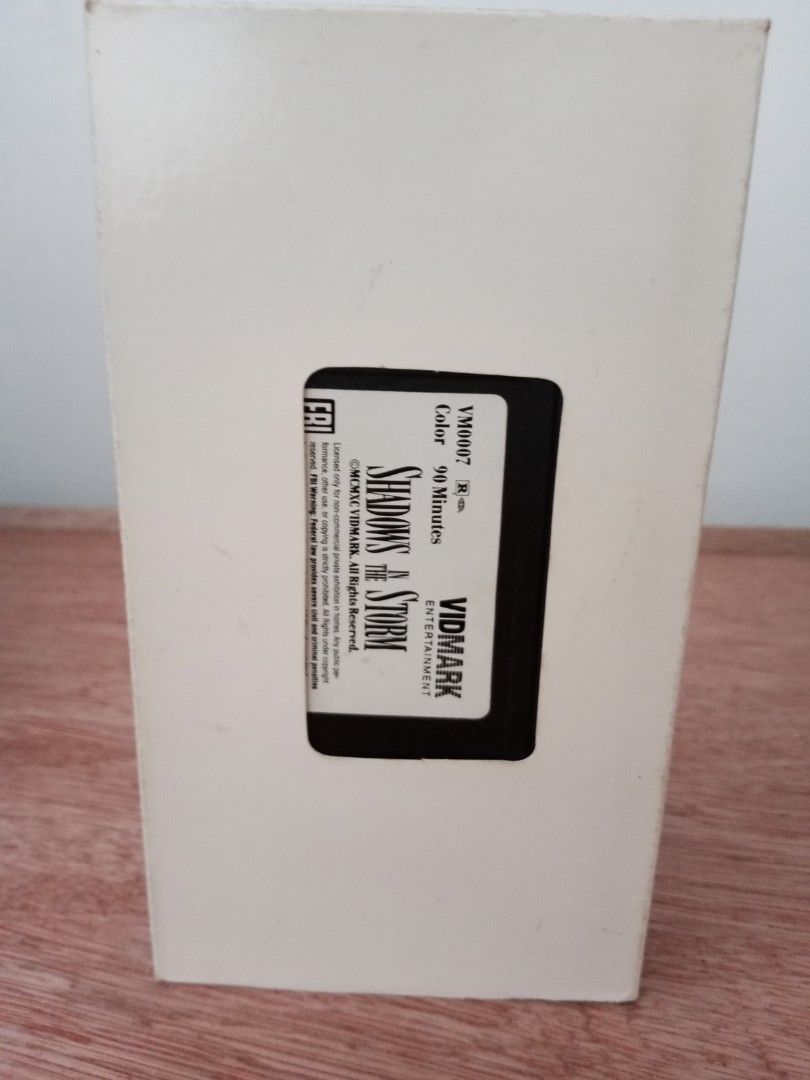 Shadows in the storm VHS TAPE (Category: Storybooks) located in Subic. Submitted by buddyhollyfan (Listing ID 1229270064, Image 3). Description: Untested - I have no time to test Clean tape Manage your expectations when it comes to old items Sure buyers only don't want a long conversation Payment Method Gcash Shipping thru LBC only for now.