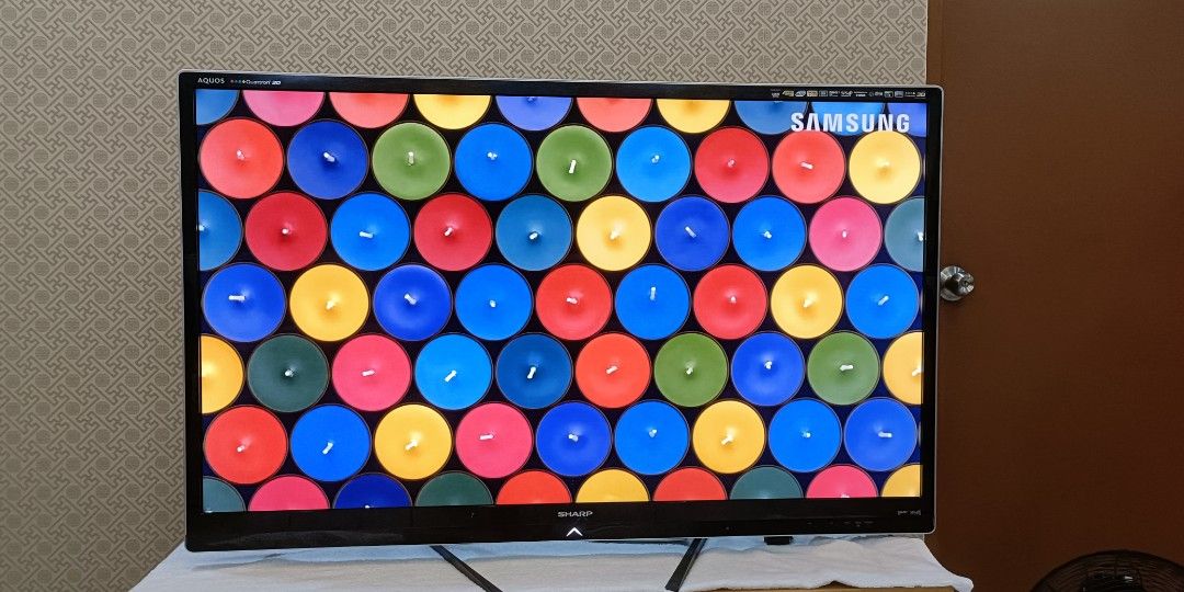 SHARP 52" AQUOS QUATTRON 3D LED TV, TV & Home Appliances, TV