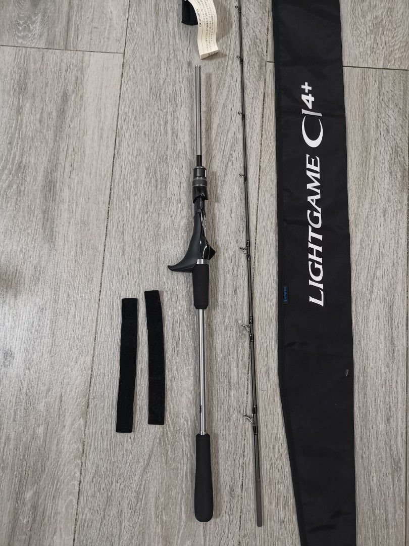 Shimano light game Ci4+ M200 73 15-60 近全新, 運動產品, 釣魚 