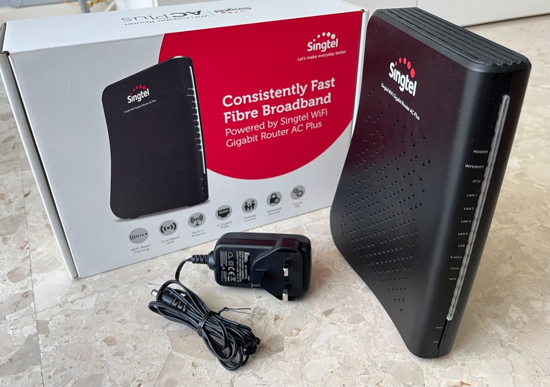 Singtel gigabit router ac plus Clearance