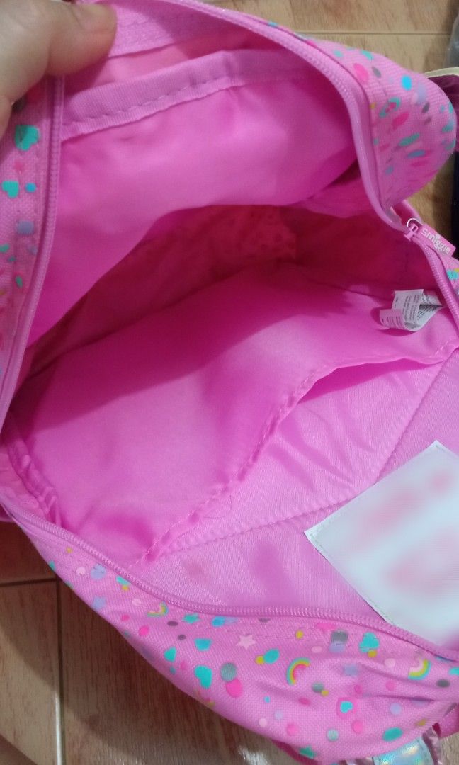 Smiggle Pink Unicorn backpack, Babies & Kids, Going Out, Other Babies Going Out Needs on Carousell