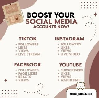 SOCIAL MEDIA BOOSTING (followers, likes, comments, shares) Facebook, Instagram, Twitter, Tiktok