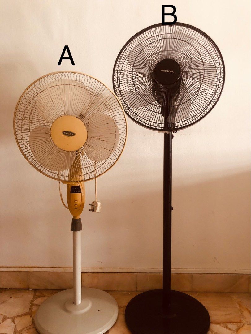 Standing Fans with/without timer, Furniture & Home Living, Lighting ...