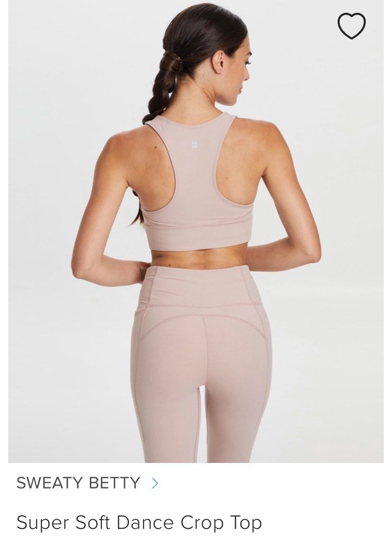 100% New Lululemon Nulu cropped slim yoga short sleeve粉紅色上衣, 女裝, 運動服裝-  Carousell