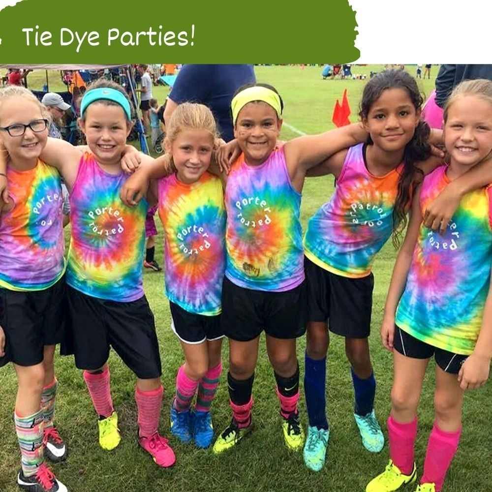 Tie Dye Kit with Canvas Tote and Socks, Fabric Dye, Nontoxic Permanent