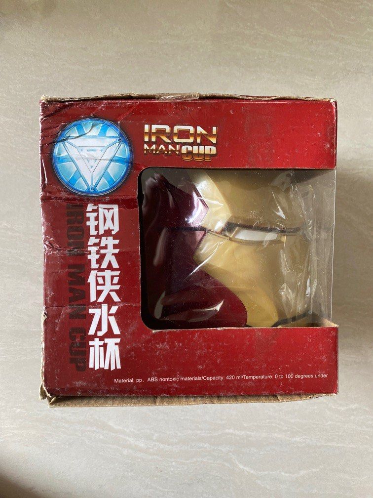 To Bless: Iron Man Cup (as shown), Hobbies & Toys, Memorabilia &  Collectibles, Fan Merchandise on Carousell