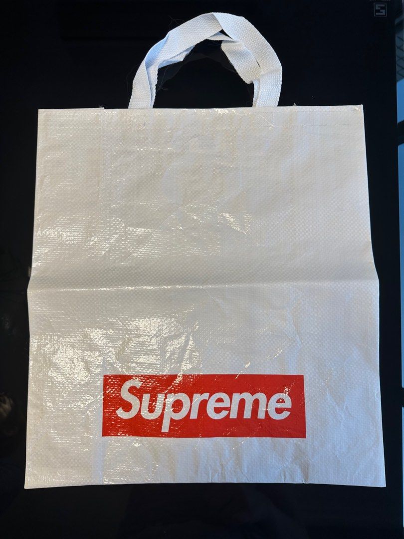 Supreme bag シュプリーム ショップ袋 大 - バッグ