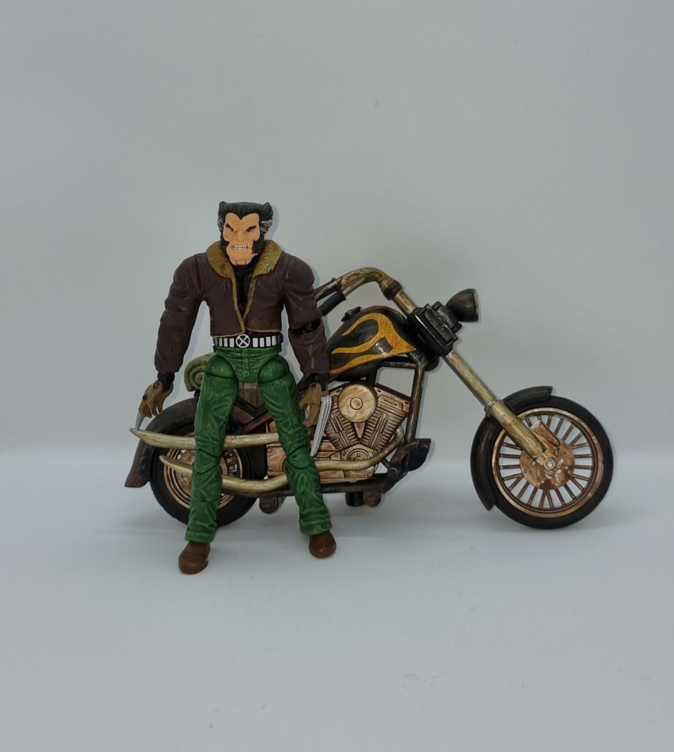 Marvel legends deals legendary riders wolverine