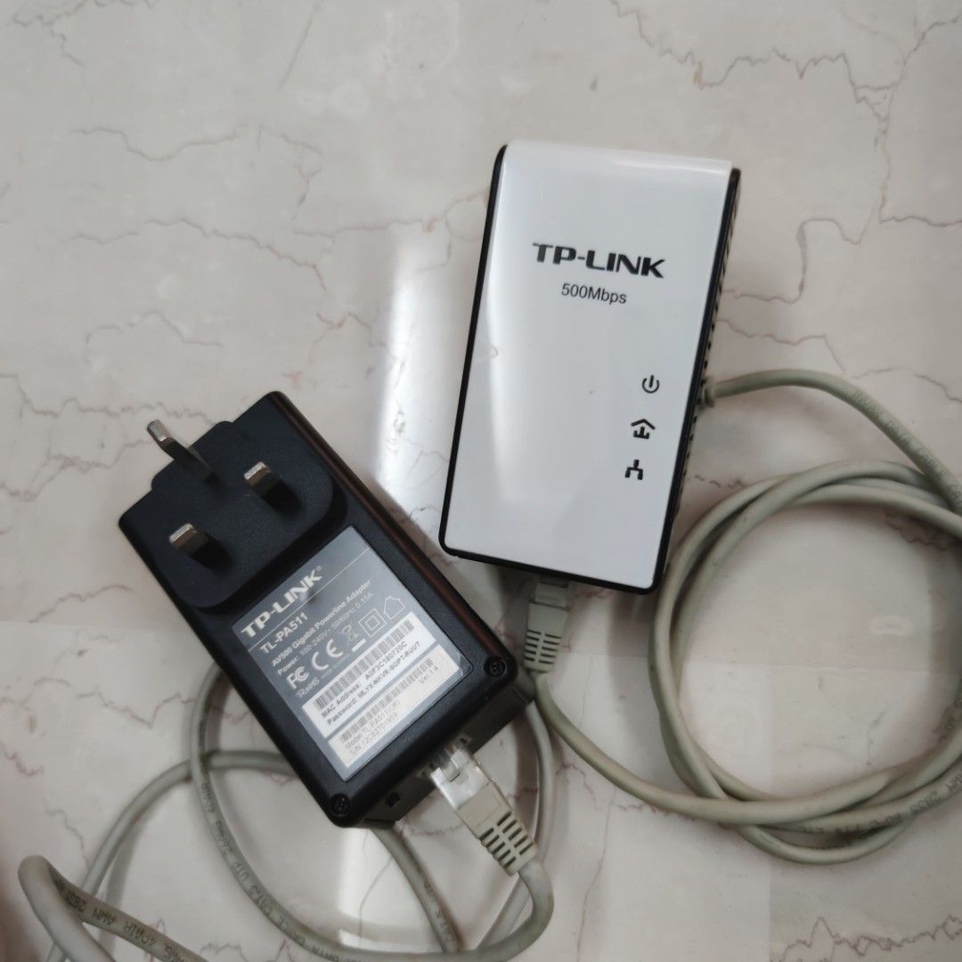 TP-LINK Power line Adapter, Computers & Tech, Parts & Accessories ...