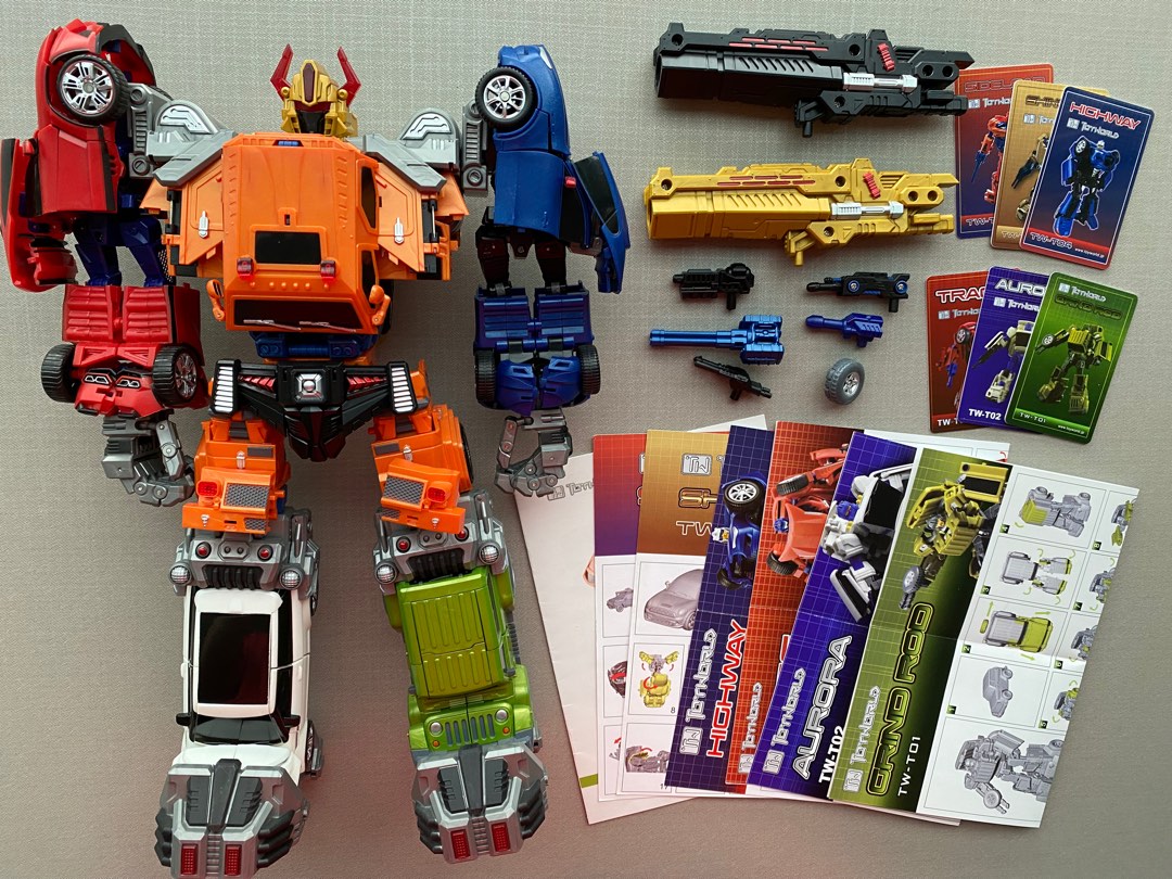 Transformers Toyworld Throttlebots, Hobbies & Toys, Toys & Games on