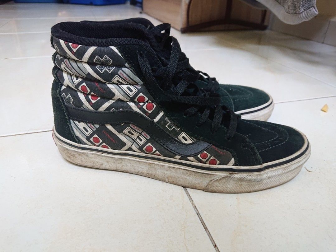 Vans Sk8 Hi Nintendo Men s Fashion Footwear Sneakers on Carousell