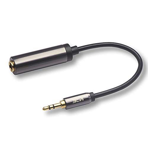 Gold Plated 6.35mm 1/4 Male to RCA Female 6.5mm Adapter Connector