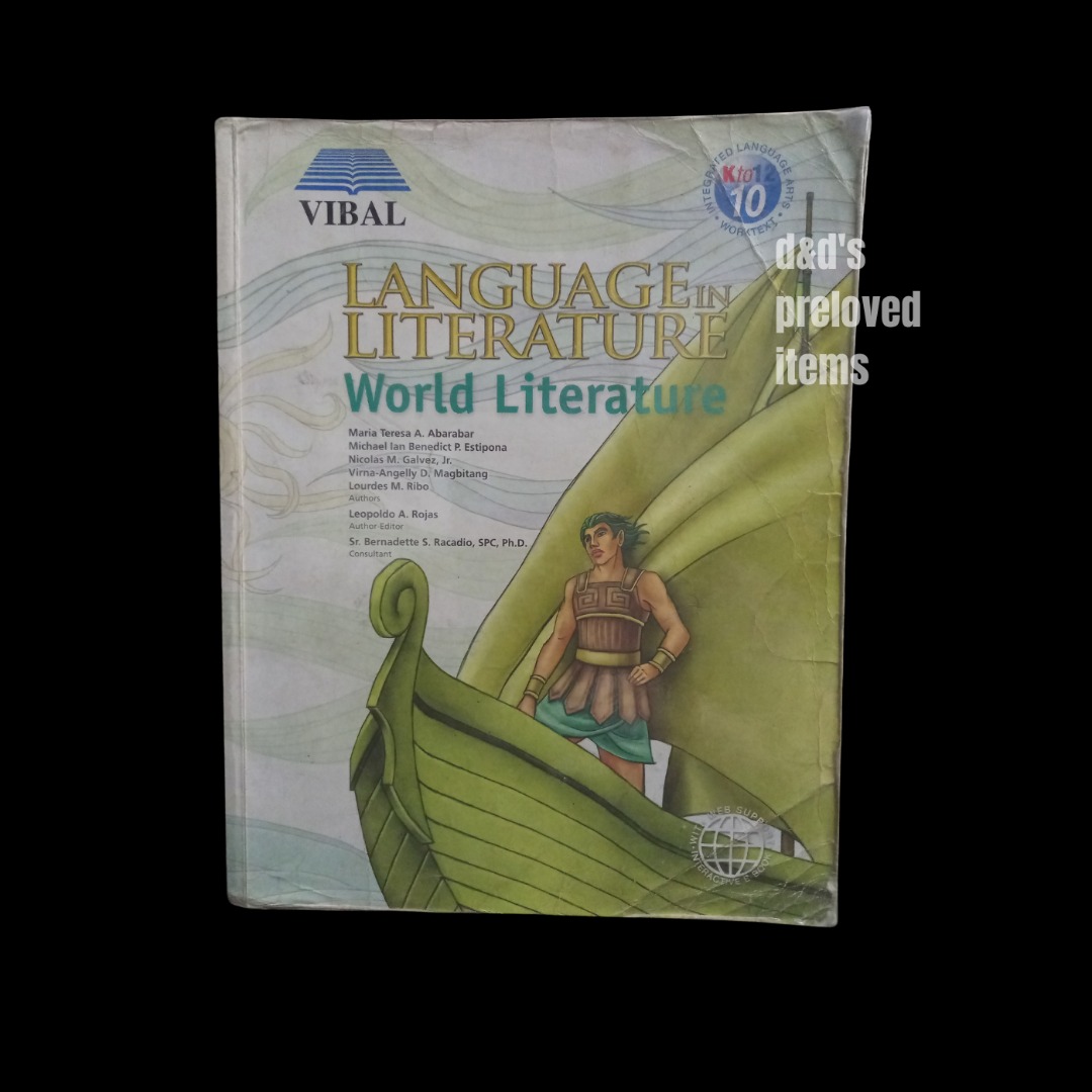 Vibal Language in Literature (World lit) K-12 Grade 10 by Abarabar al ...
