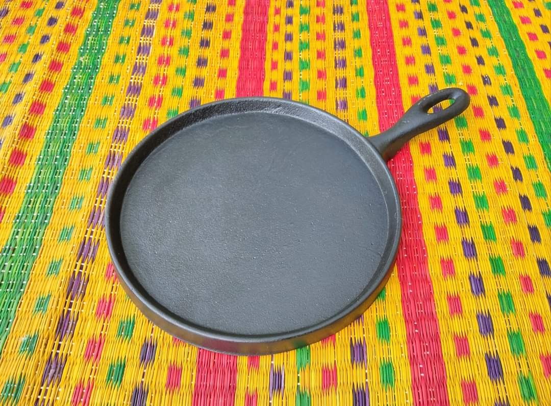 8.5 Stainless Steel Flat Square Fry Pan Comal