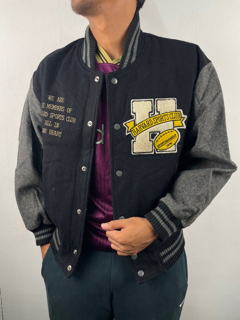 Harvard university varsity discount jacket