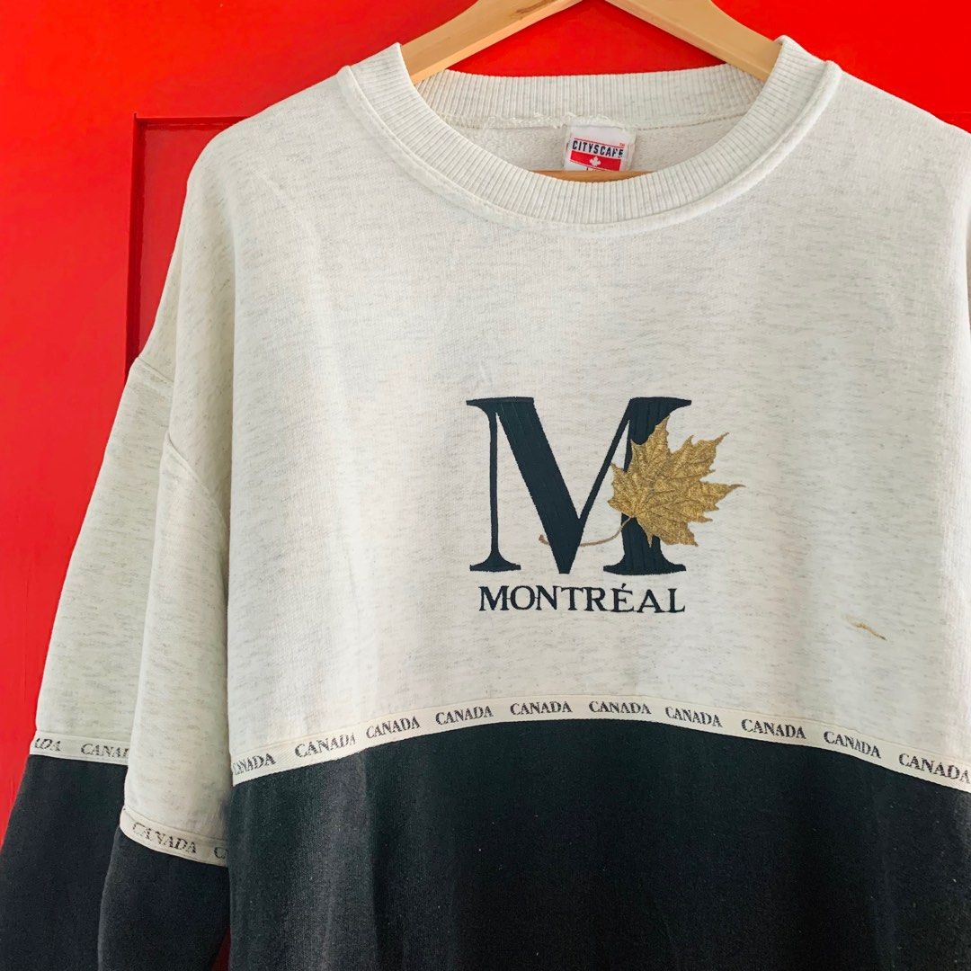 Champion sweater hotsell montreal 90s