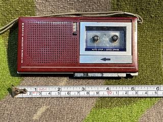 Vintage Sanyo Mini Cassette Voice Recorder