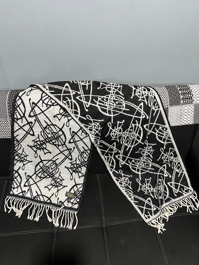 VIVIENNE WESTWOOD cotton scarf