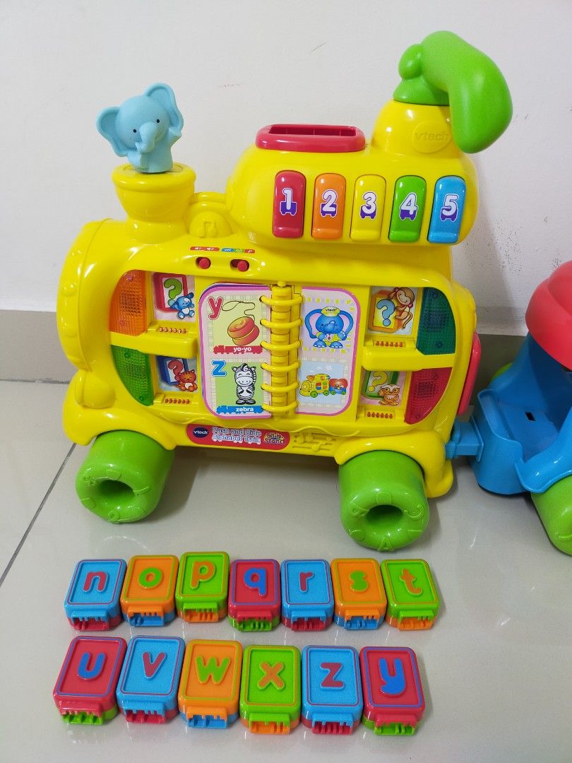 Vtech Push Ride Alphabet Train Vtech Train Toy