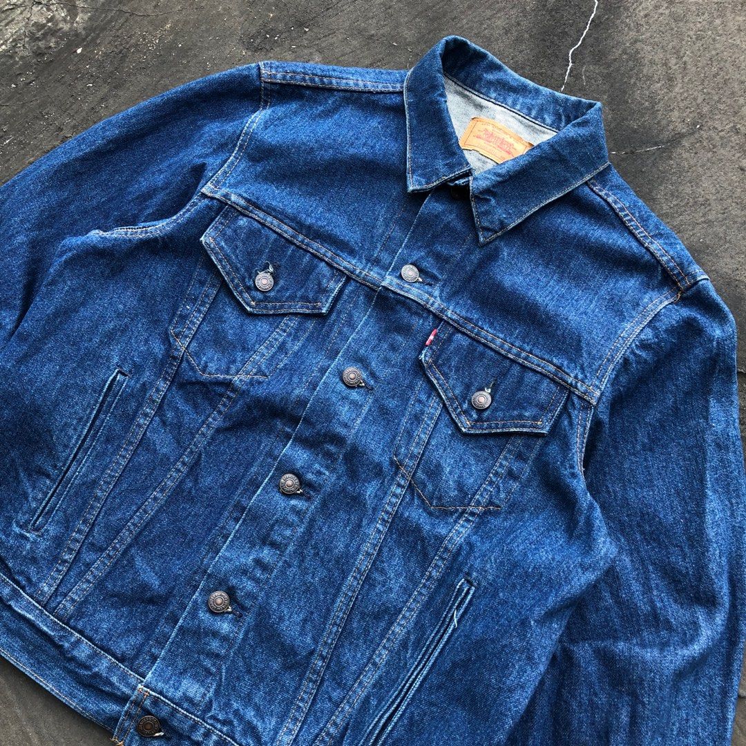 vtg levi's trucker denim jacket, Men's Fashion, Coats, Jackets and