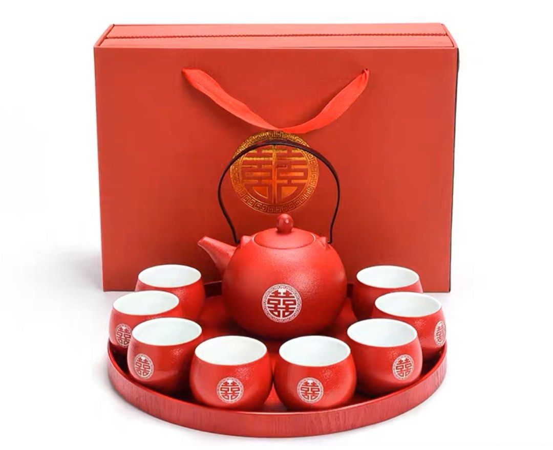 Wedding Tea Ceremony Teapot Set, Furniture & Home Living, Kitchenware