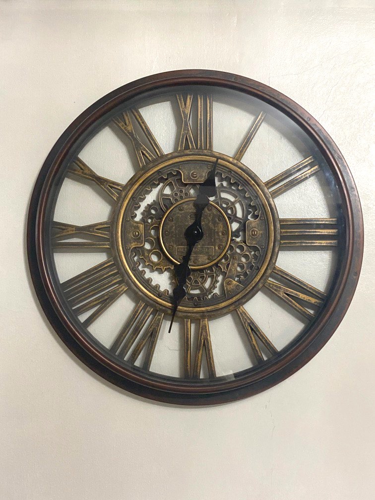 WESTMINSTER CLOCK COMPANY 20 inches wall clock home decor wall