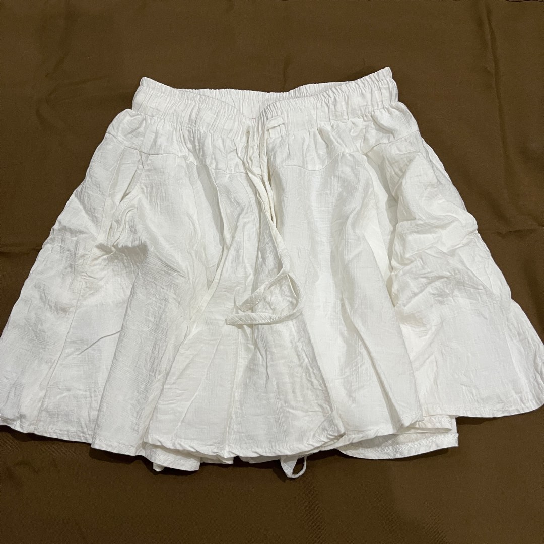 white cottagecore fairycore coquette circle skirt on Carousell