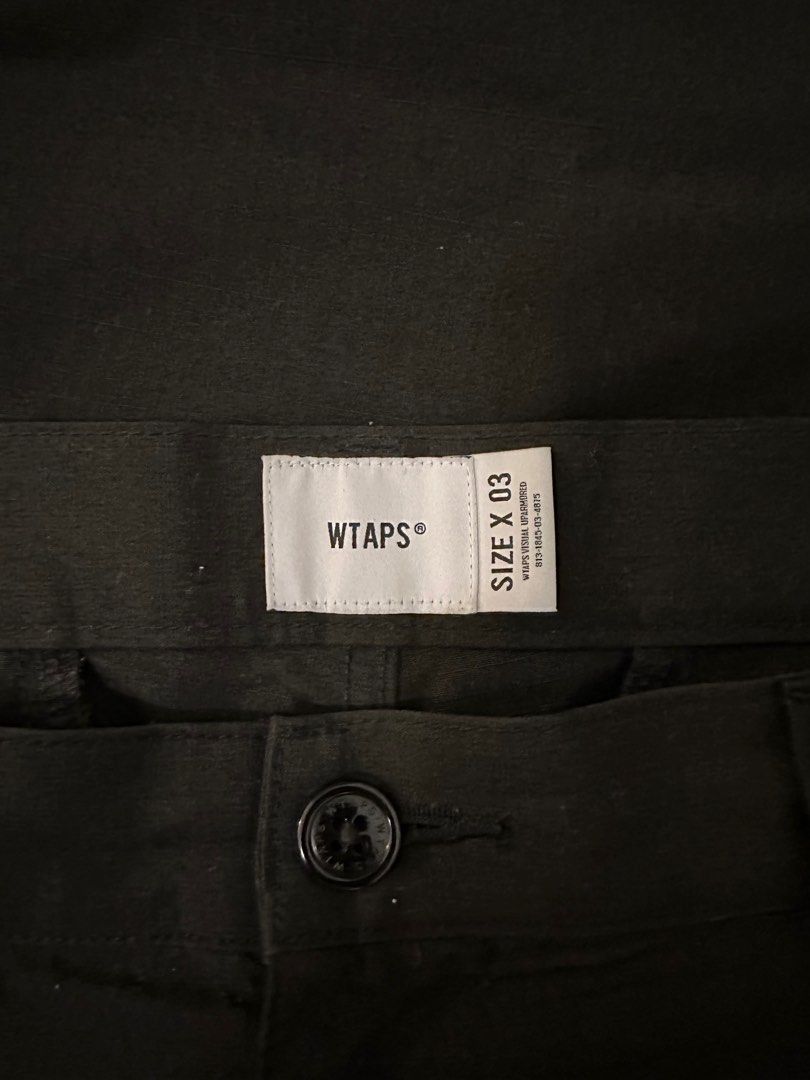 WTAPS 22AW JUNGLE STOCK BLACK L, 男裝, 褲＆半截裙, 長褲- Carousell