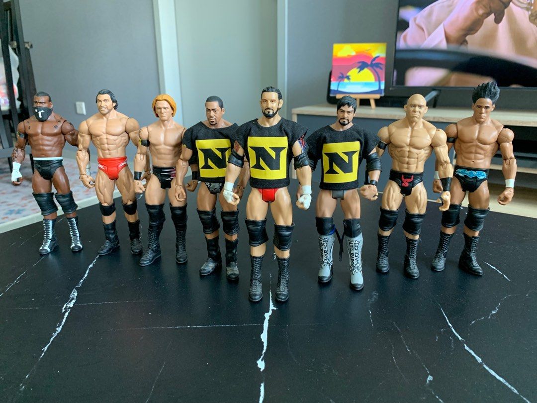 Wwe nexus figures top
