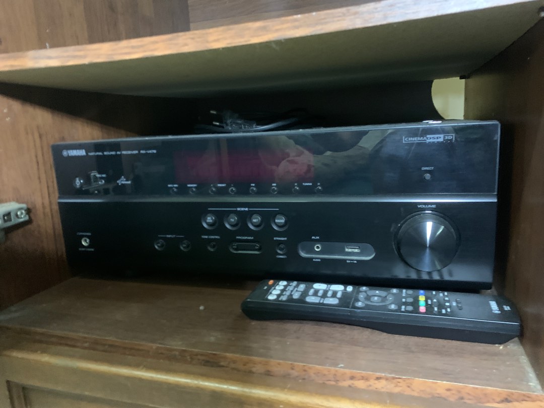 yamaha av receiver RXV479, Audio, Soundbars, Speakers & Amplifiers on