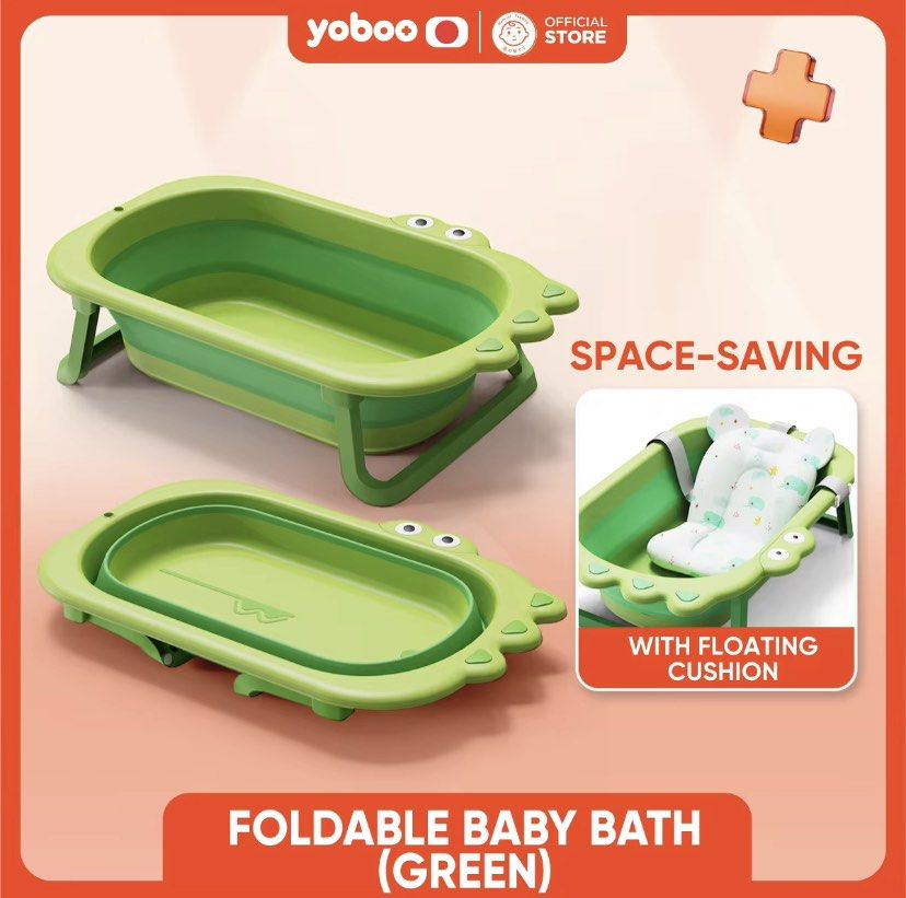 Yoboo Foldable Baby Bath Tub on Carousell