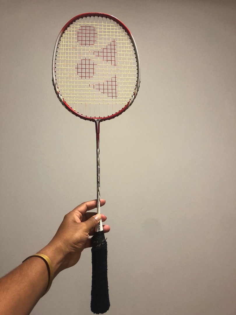 Yonex badminton racket muscle power2 & 6 Number of Aerosensa 10 ...