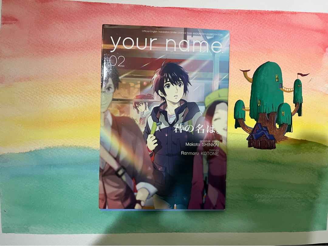 Your Name Manga Volume 2, Hobbies & Toys, Books & Magazines, Comics