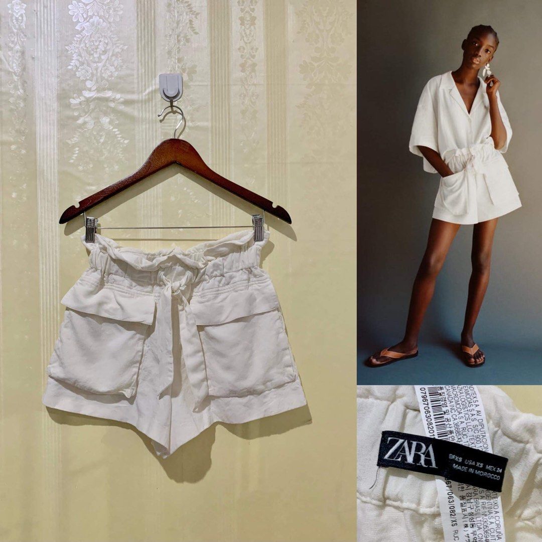 Zara belted shorts