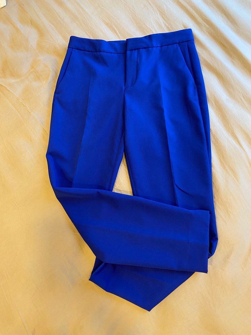 VERO MODA Trousers and Pants  Buy VERO MODA Women Solid Blue Pant Online   Nykaa Fashion