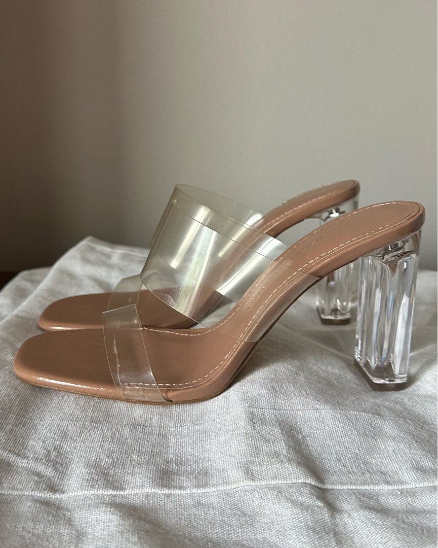 Zara Transparent Heels